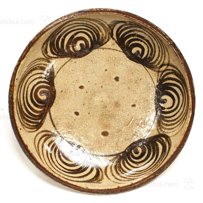 Japanese Horse Eye Motif Plate