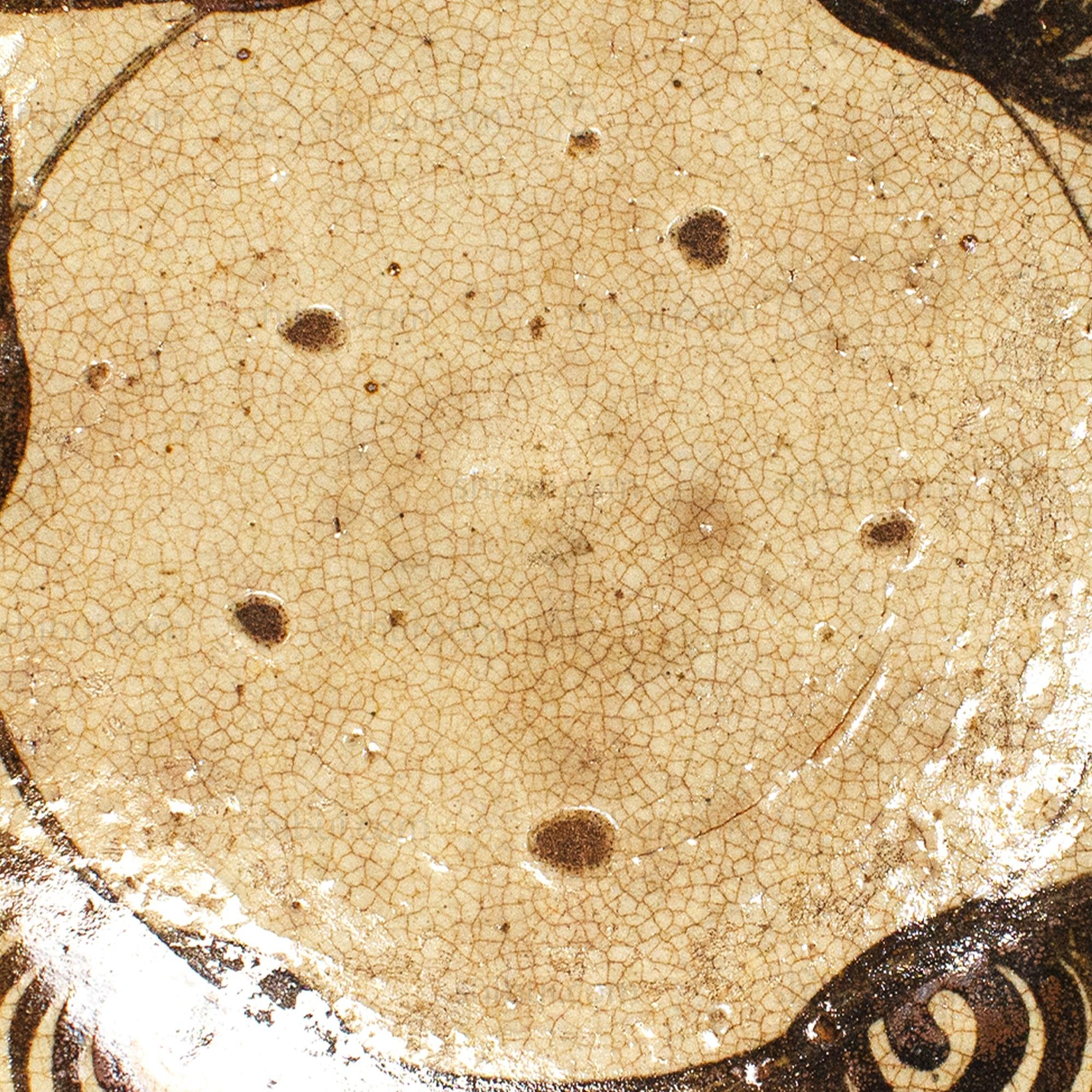 Japanese Horse Eye Motif Plate