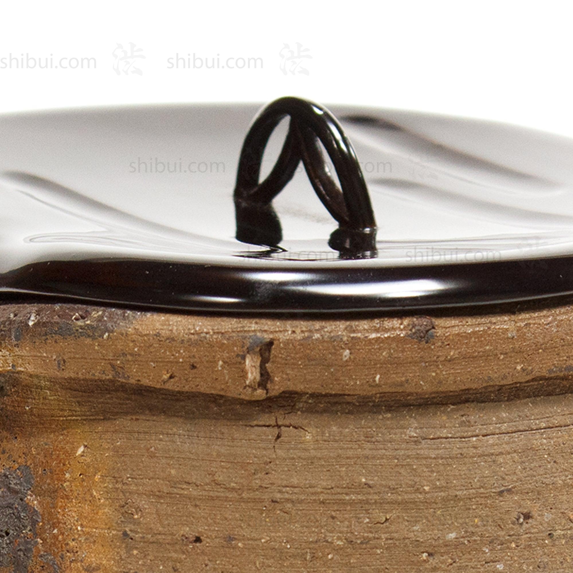 Bizen Mizusashi Water Jar for Tea Ceremony