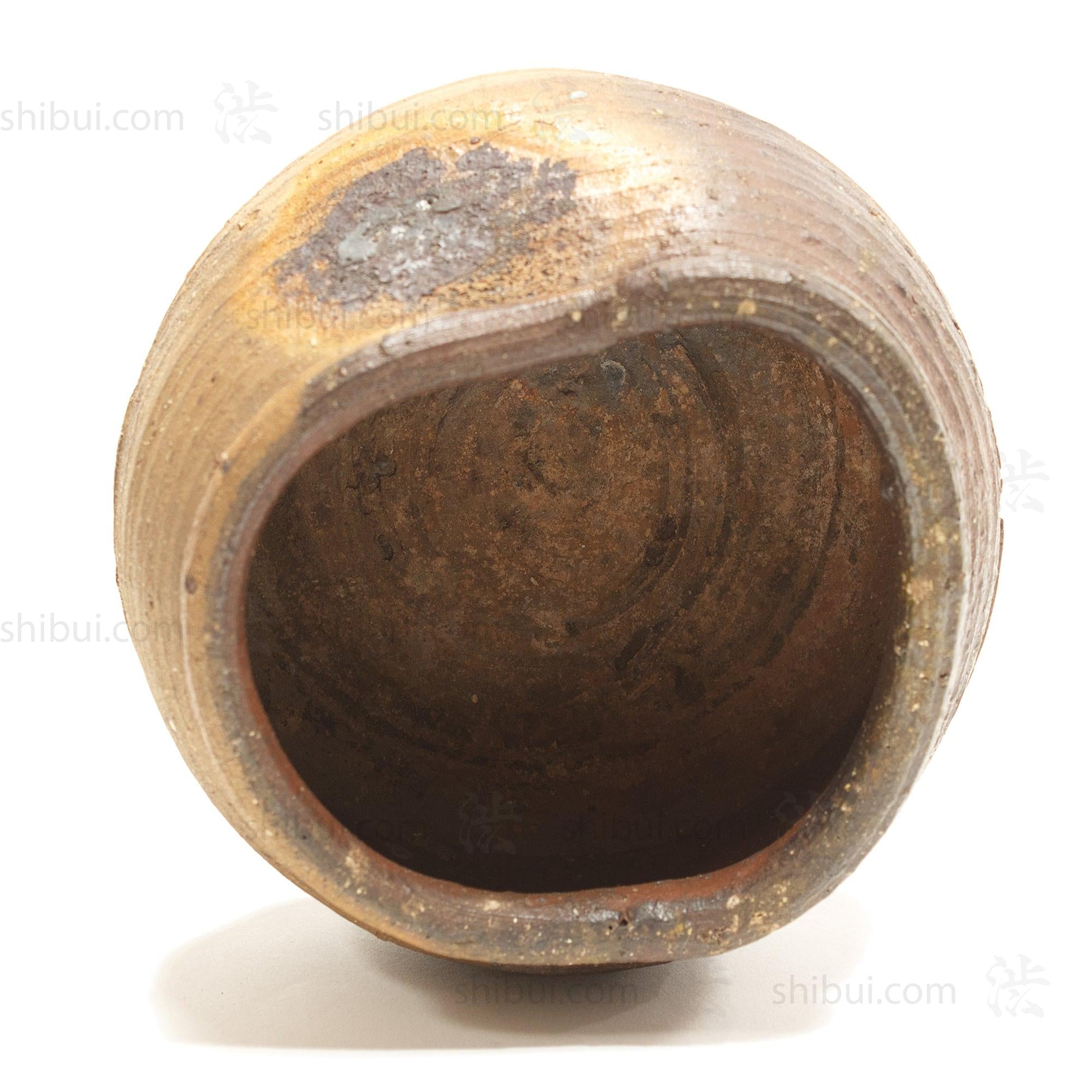 Bizen Mizusashi Water Jar for Tea Ceremony