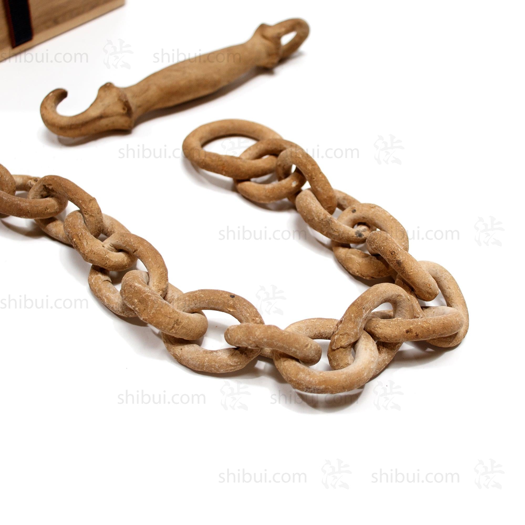 Ceramic Flower Vase with Well Bucket Motif