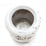 Hagi Mizusashi with Crawling Shino by Takamise Seiko | Water Jar for Tea Ceremony