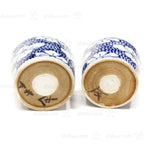Arita Ware Soba Choko Pair - Japanese Blue and White