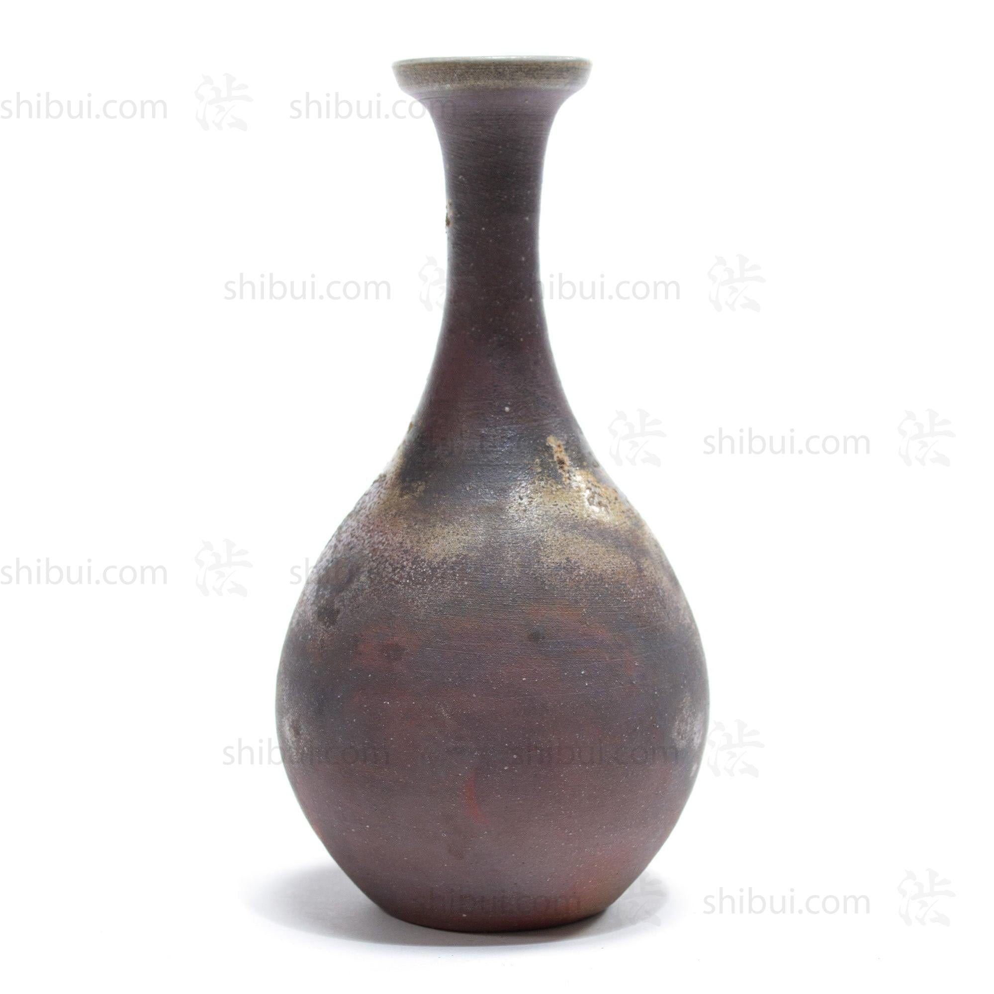 Bizen Ceramic Japanese Flower Vase