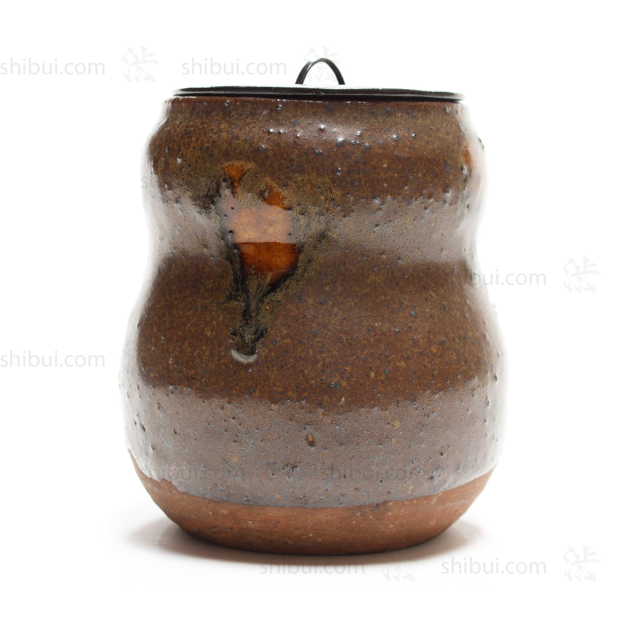 Seto Edo Mizusashi | Water Jar for Japanese Tea Ceremony