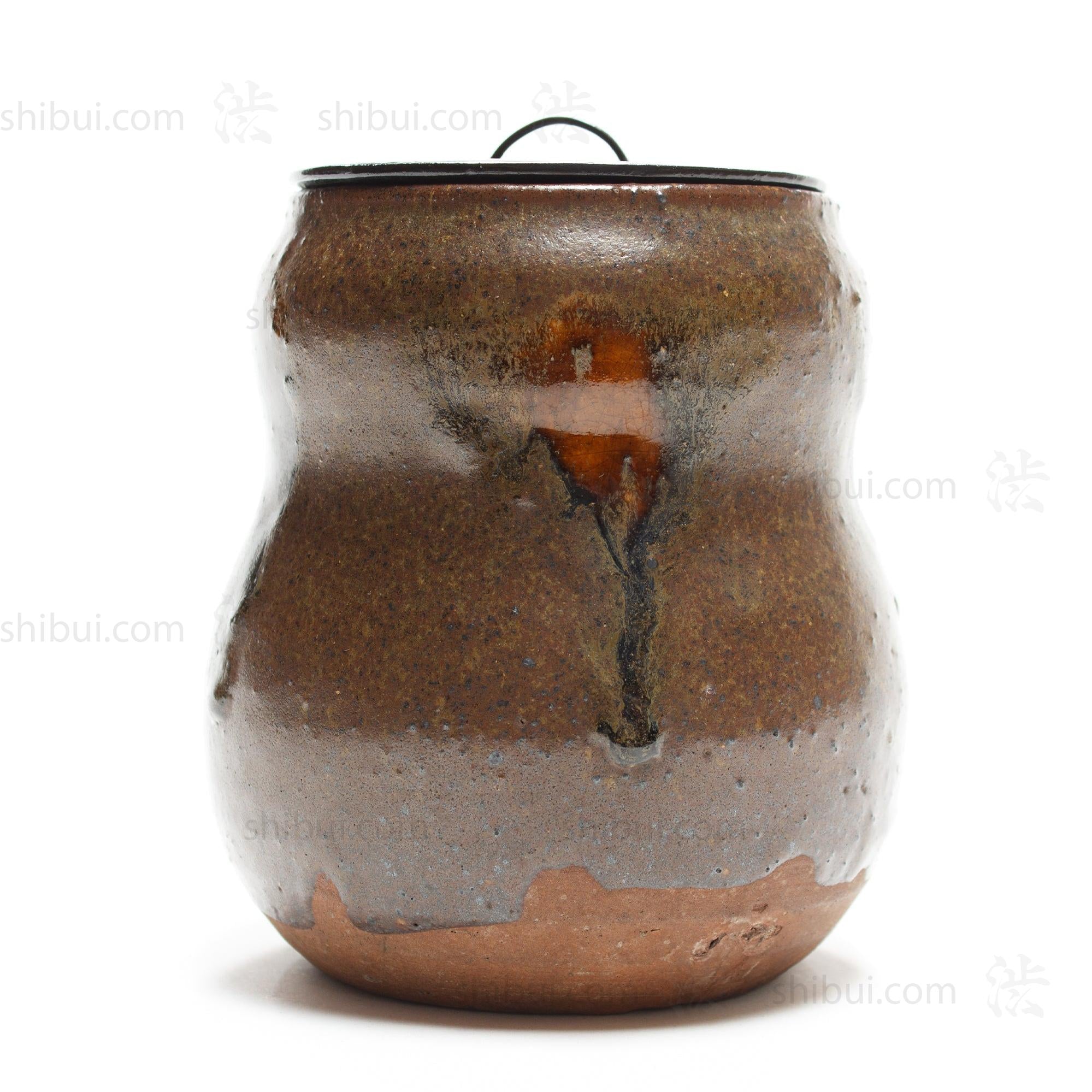 Seto Edo Mizusashi | Water Jar for Japanese Tea Ceremony