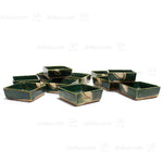 Antique Oribe Ware small Plates