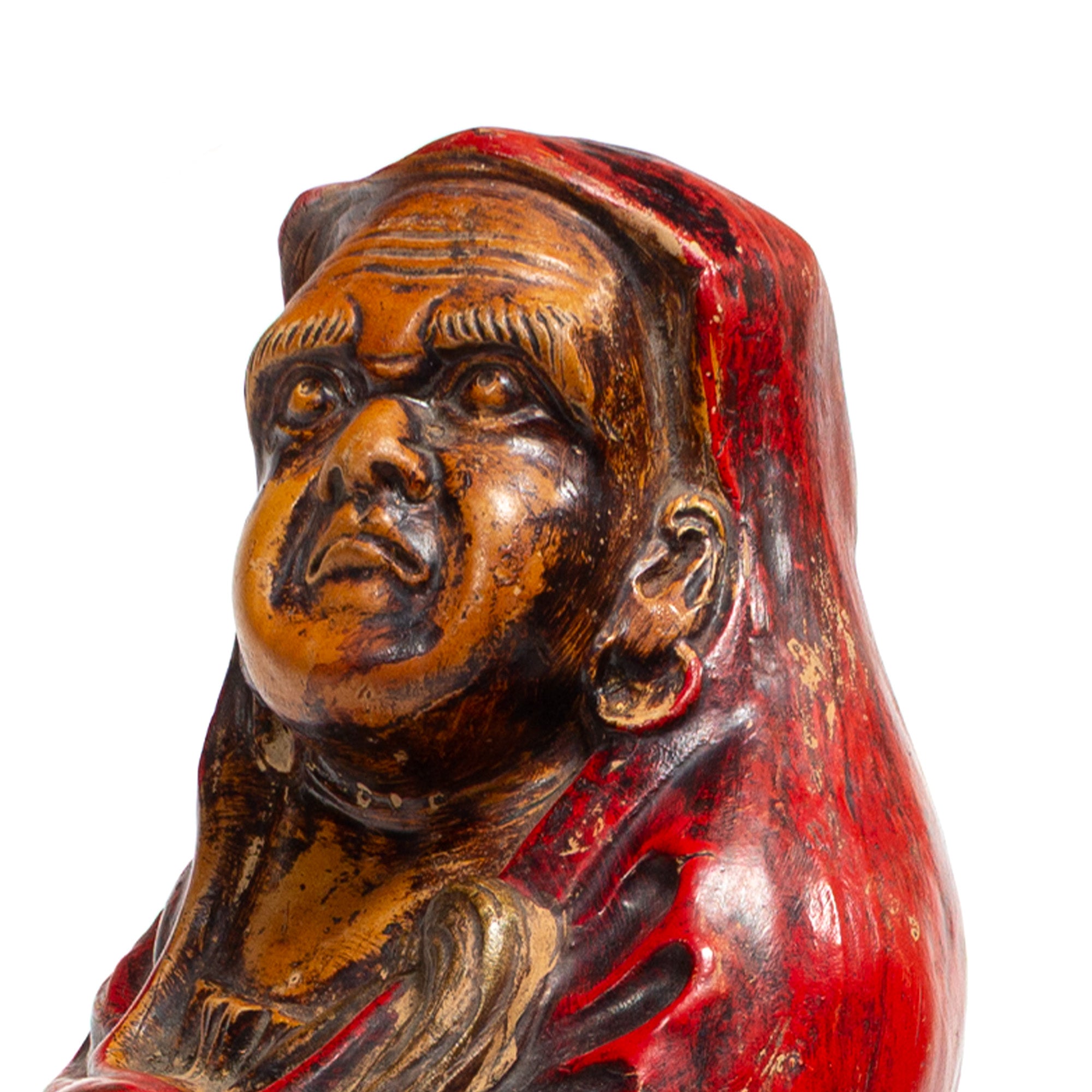 Ceramic Daruma Statue