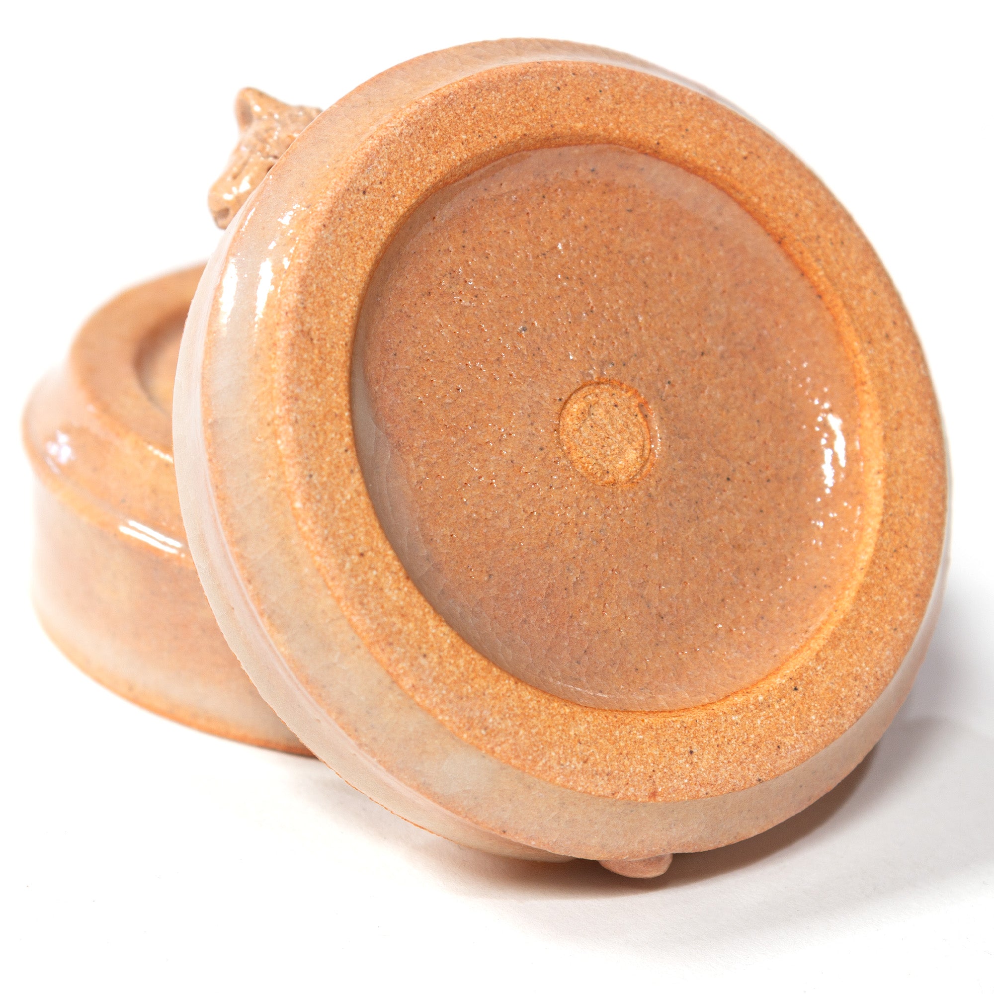 Tiger Ceramic Kogo | Japanese Incense Storage Container