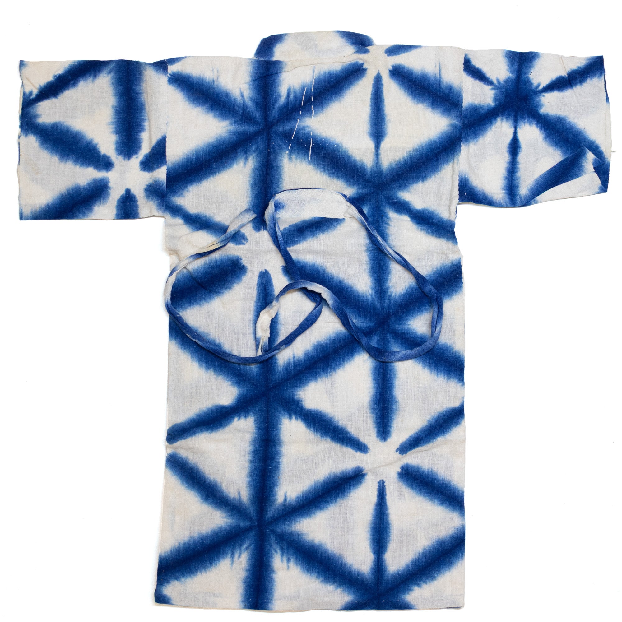 Child's Snowflake Shibori Kimono Coat