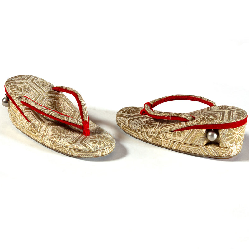 Brocade Zori with Bells | Children's Shoes