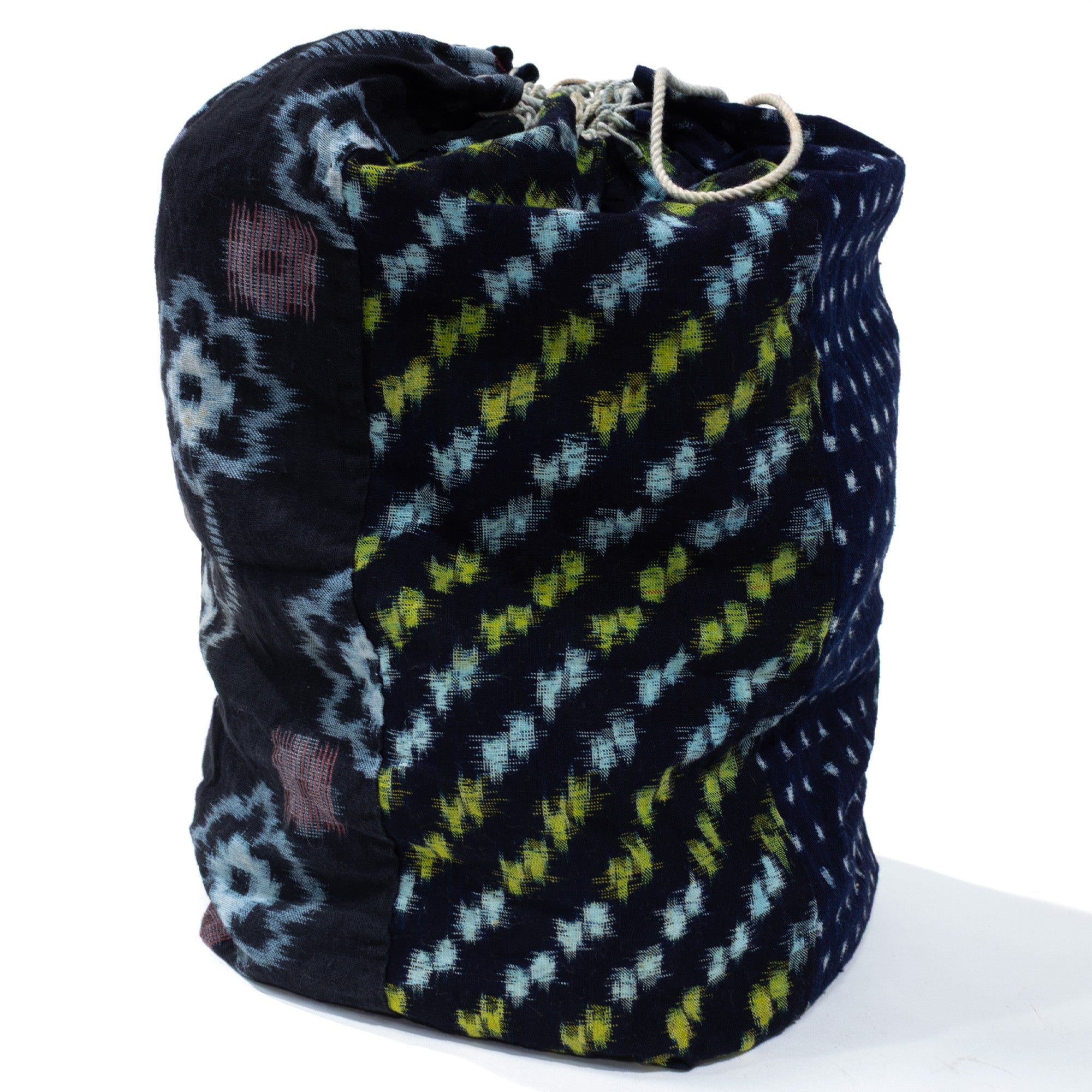 Komebukuro - Japanese Patchwork Indigo Rice Bag