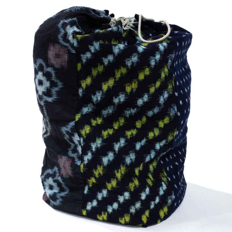 Komebukuro - Japanese Patchwork Indigo Rice Bag