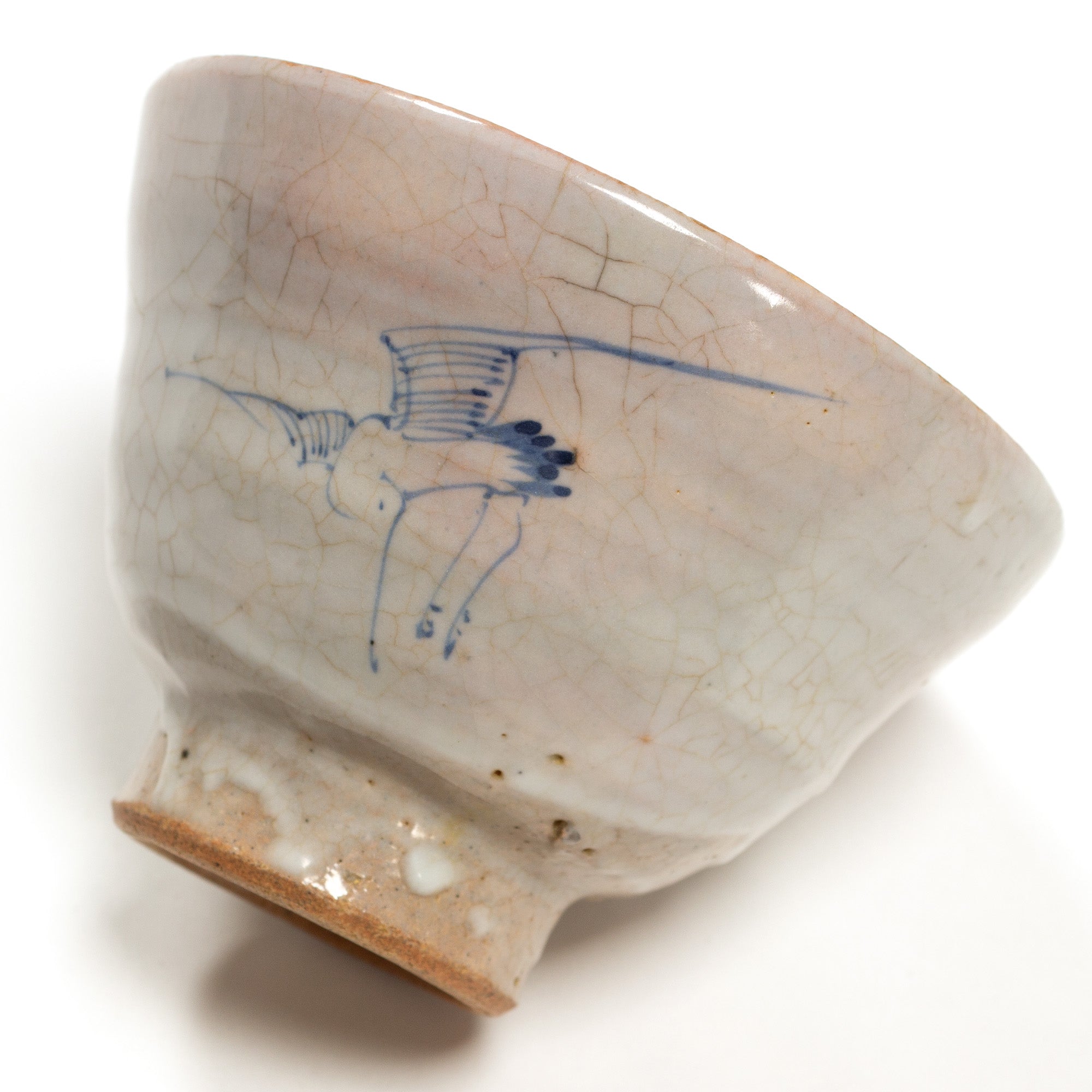 Crane Chawan | Japanese Tea Bowl