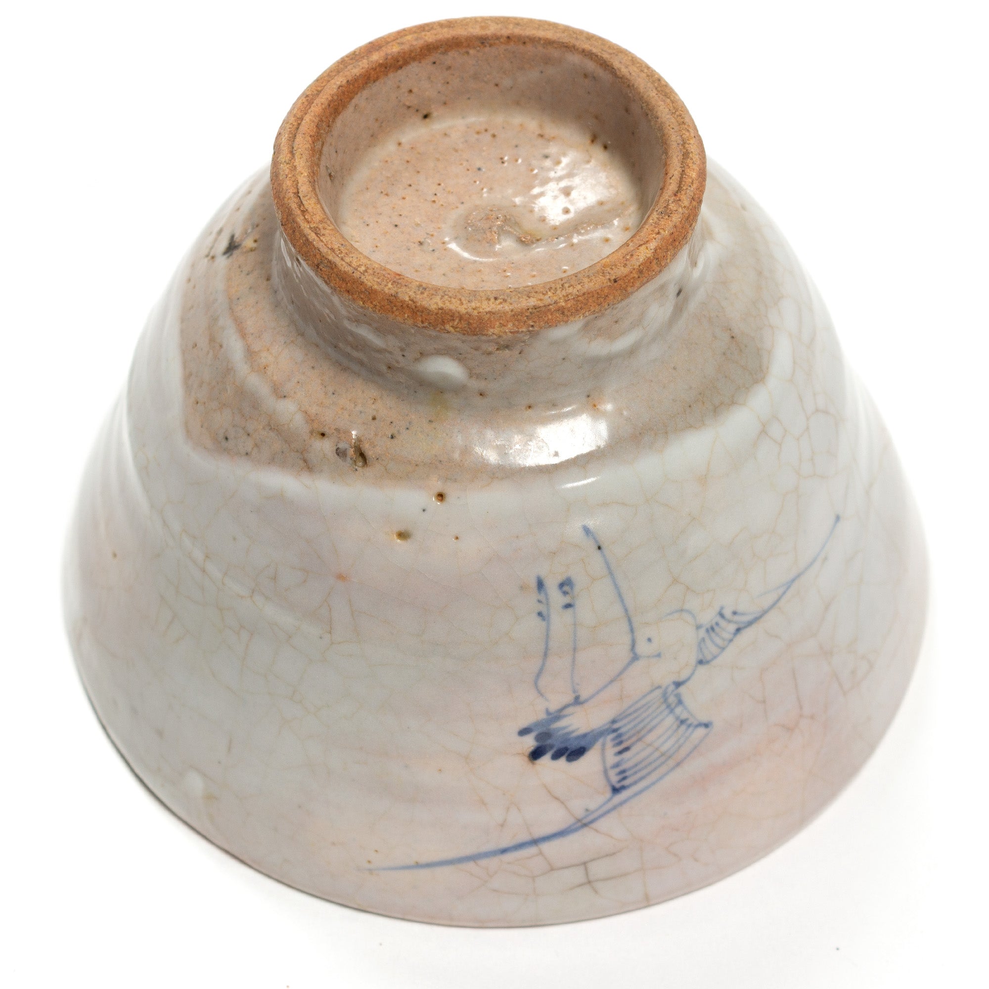 Crane Chawan | Japanese Tea Bowl