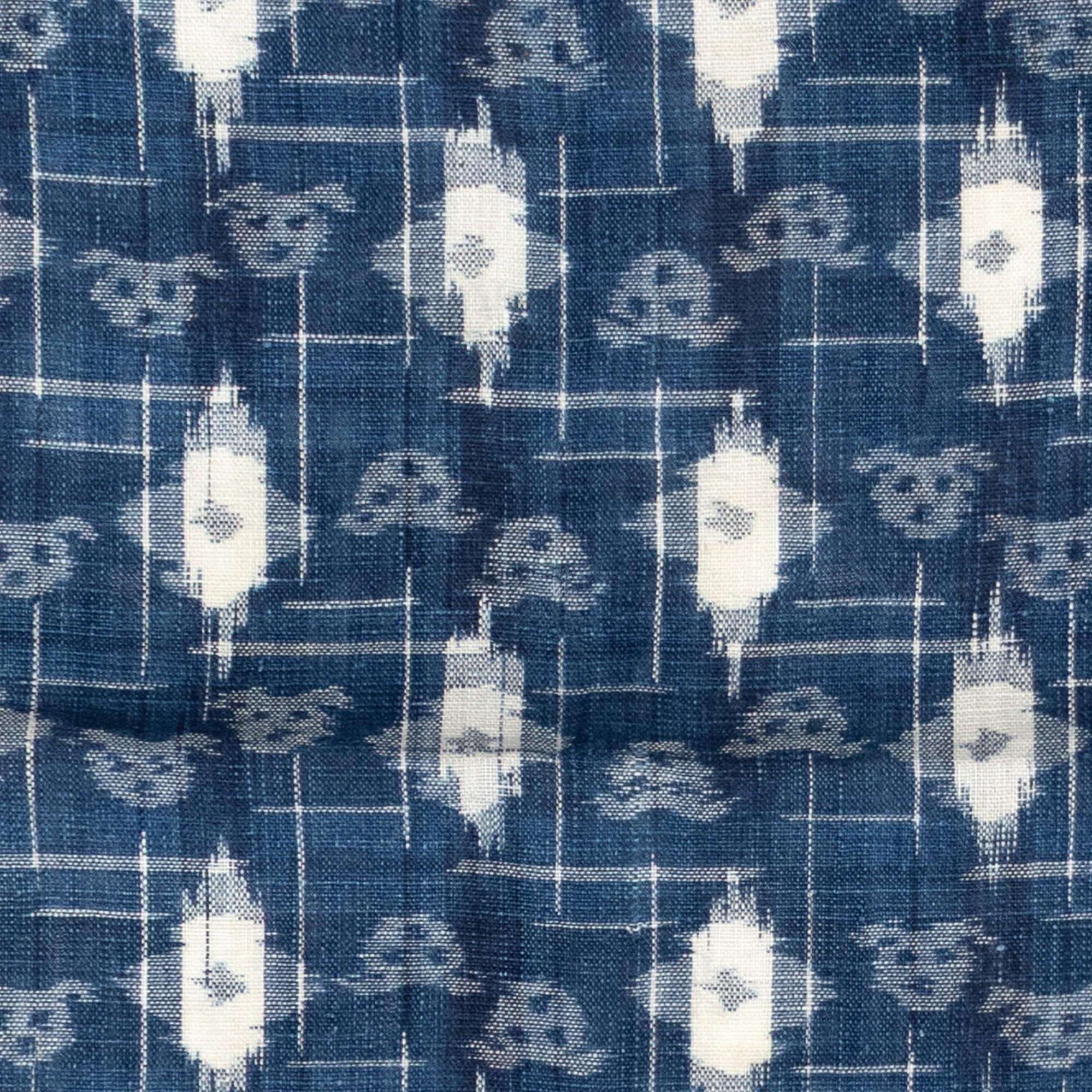 Dog E-gasuri Textile Fragment | Japanese Indigo Cotton