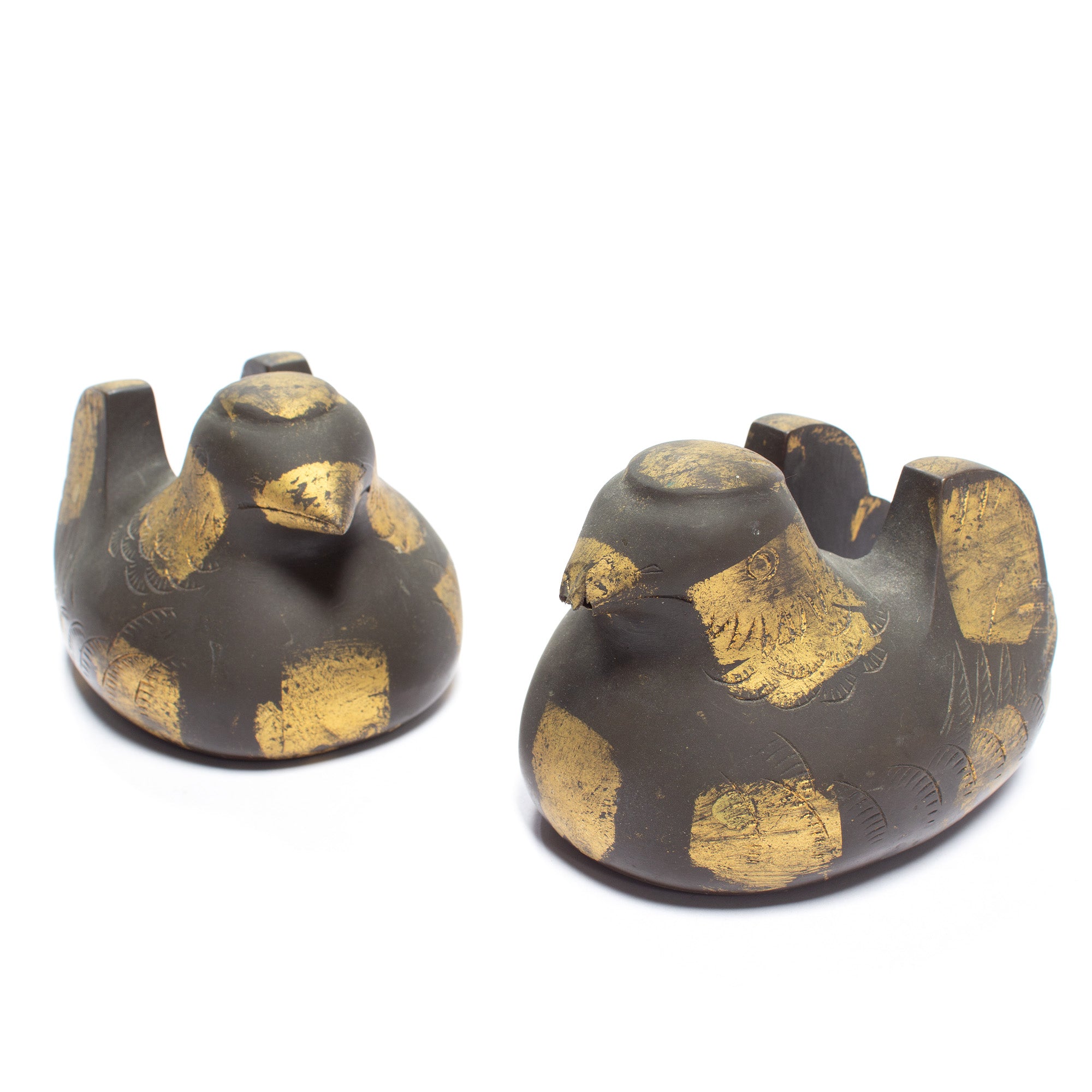 Bronze Duck Antique Screen Weights
