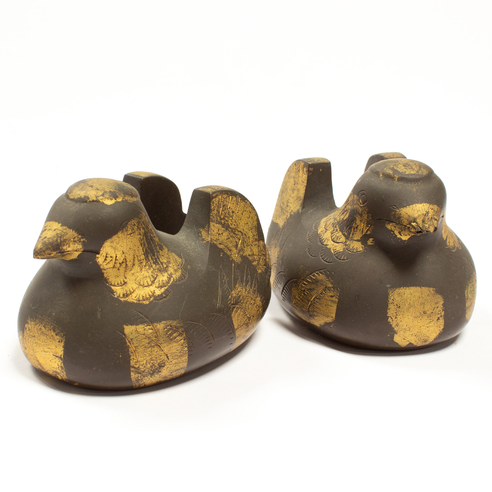 Bronze Duck Antique Screen Weights
