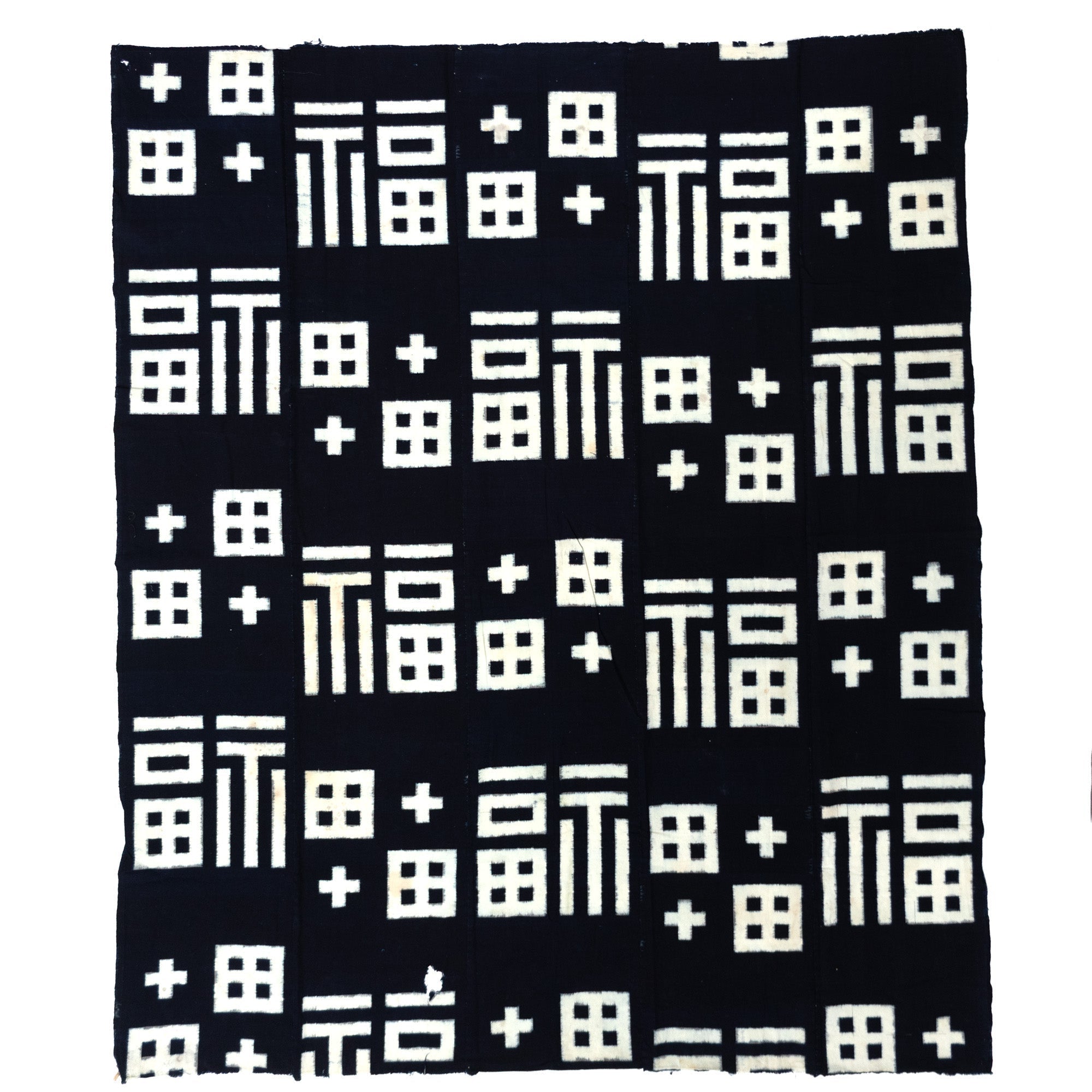 E-Gasuri Kanji Sheet | Japanese Indigo