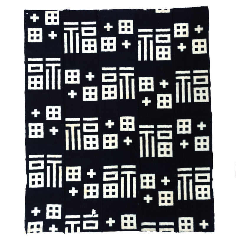 E-Gasuri Kanji Sheet | Japanese Indigo