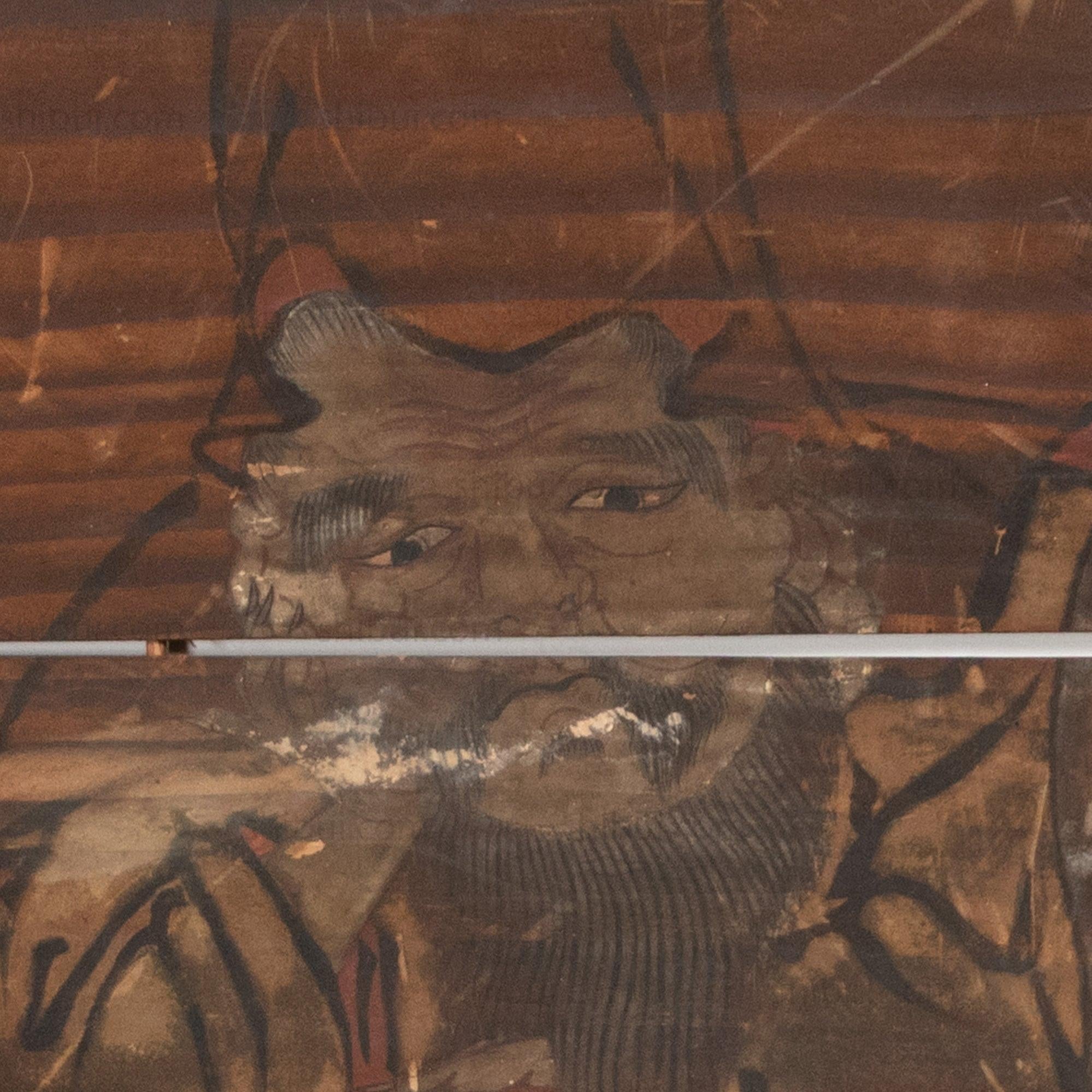 Ema of Fukurokuju and Deer | Edo Era.