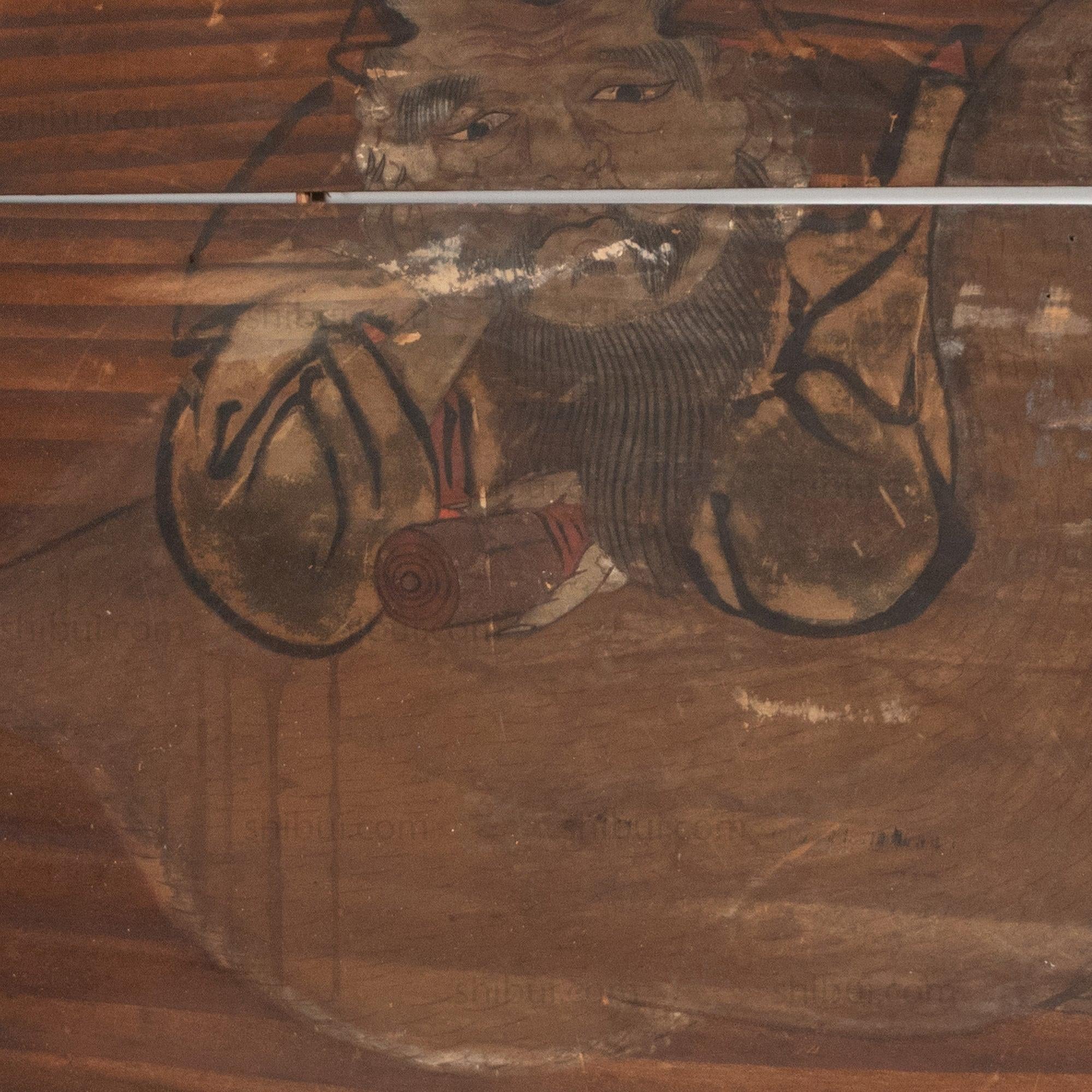 Ema of Fukurokuju and Deer | Edo Era.