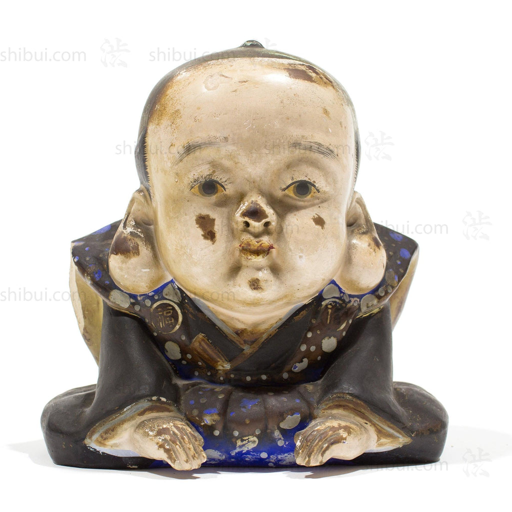 Fukusuke | Japanese Good Luck Figure – Shibui Japanese Antiques
