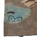 Hanten with Roof Tiles Japanese Antique Fireman's Coat