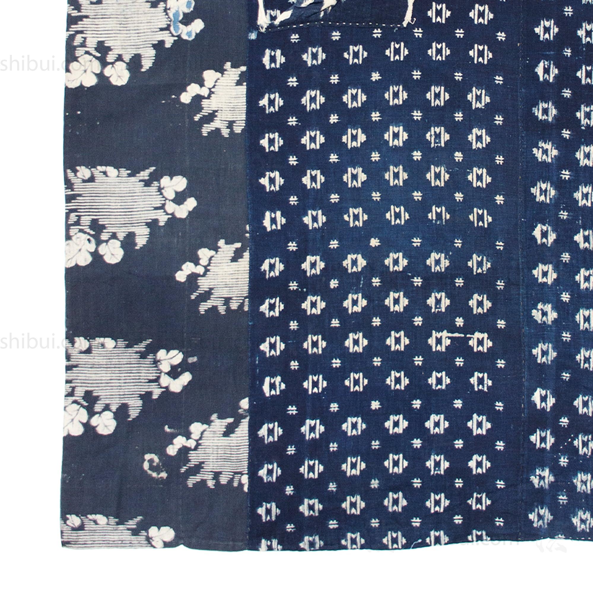 Boro Kasuri Japanese Antique Futon Cover