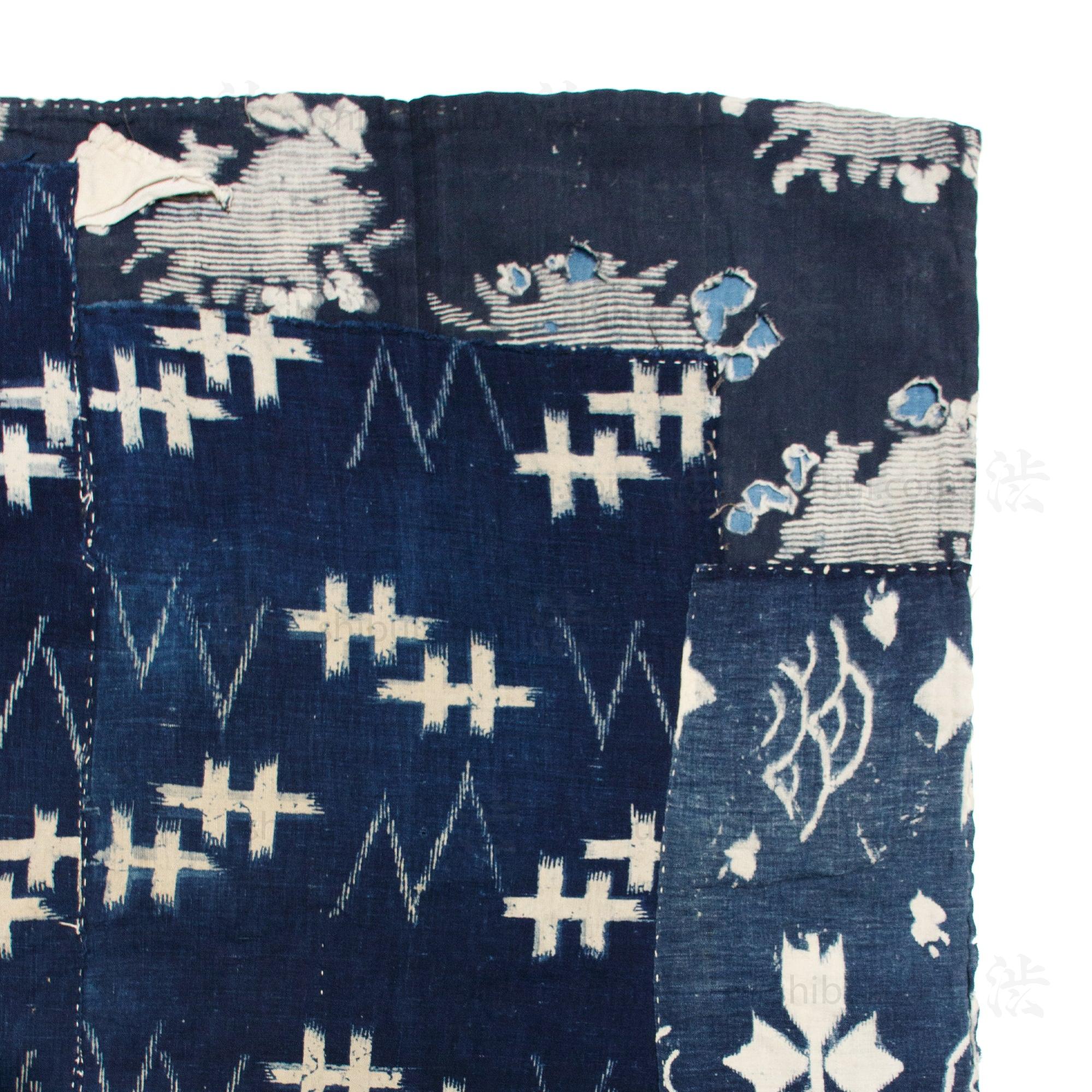 Boro Kasuri Japanese Antique Futon Cover