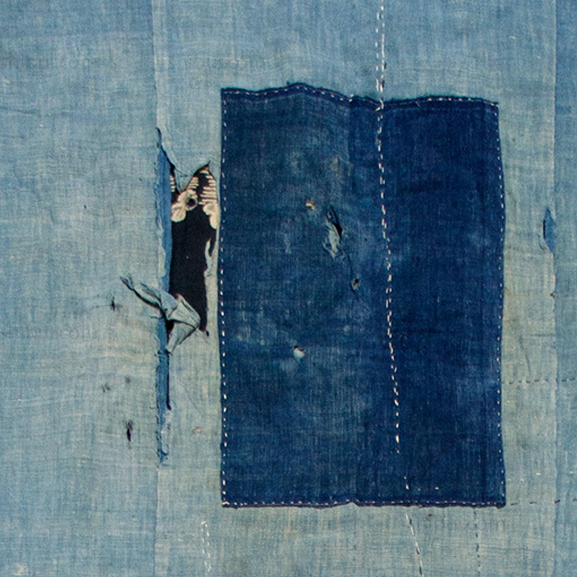 Boro Kasuri Japanese Antique Futon Cover