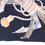 Tsutsugaki Furoshiki with Noshi Pattern