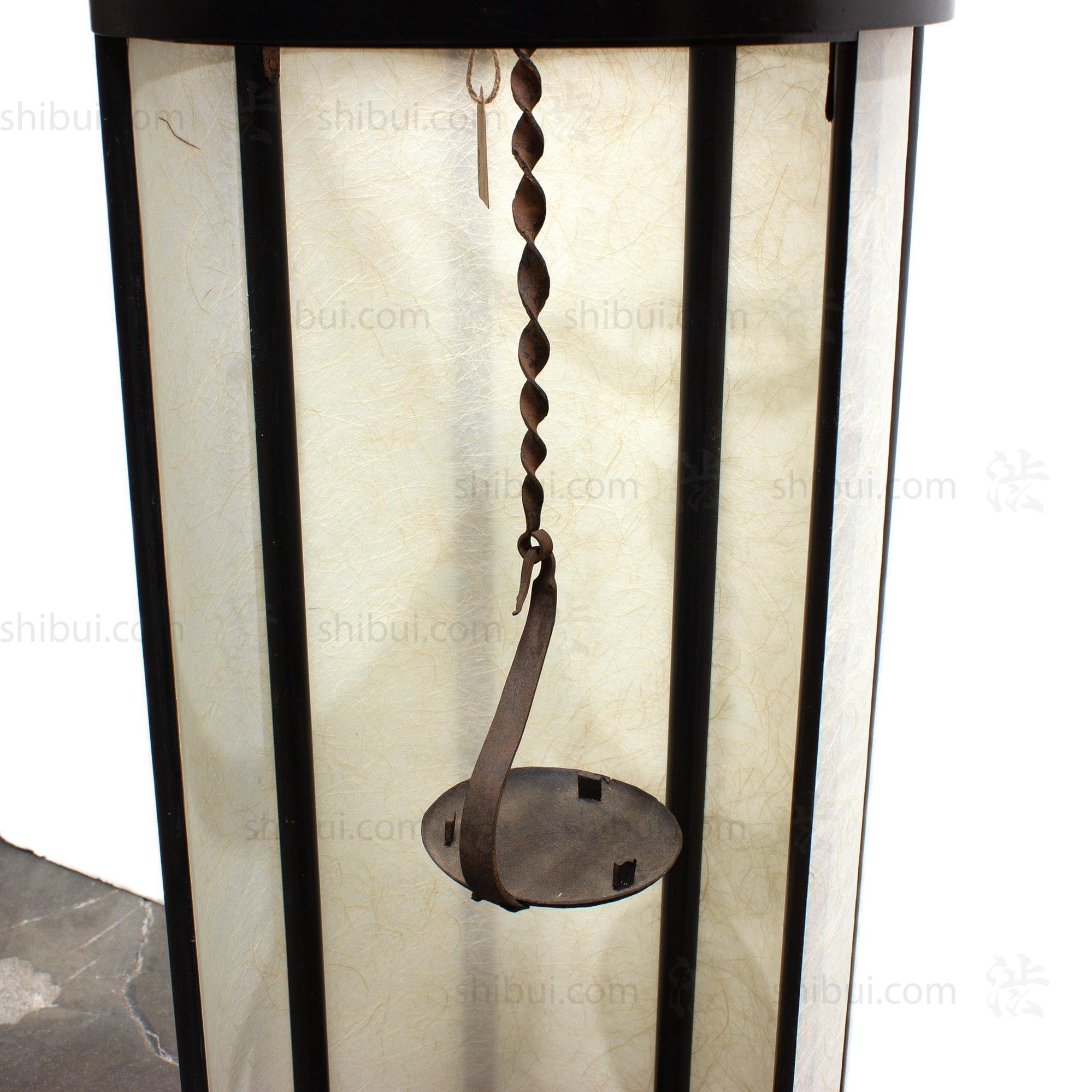 Maru Andon - Cylindrical Antique Lantern