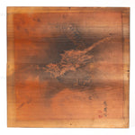 Antique Japanese Buddhist Temple Dragon Ceiling Painting