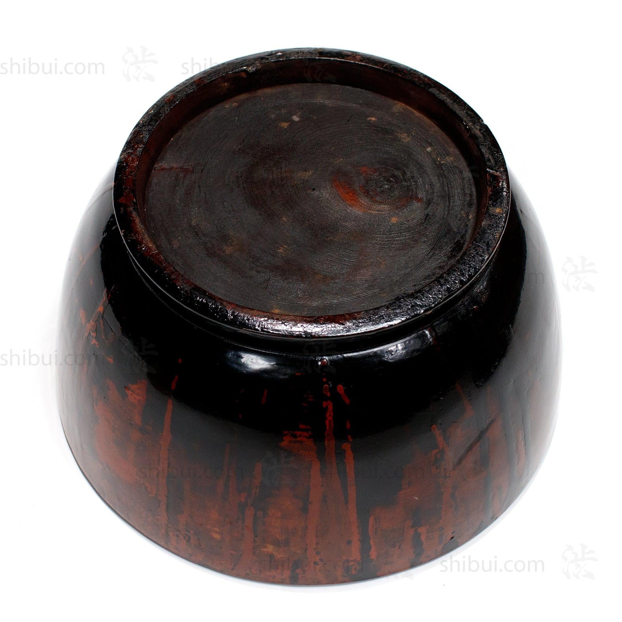 Lacquered Large Bowl