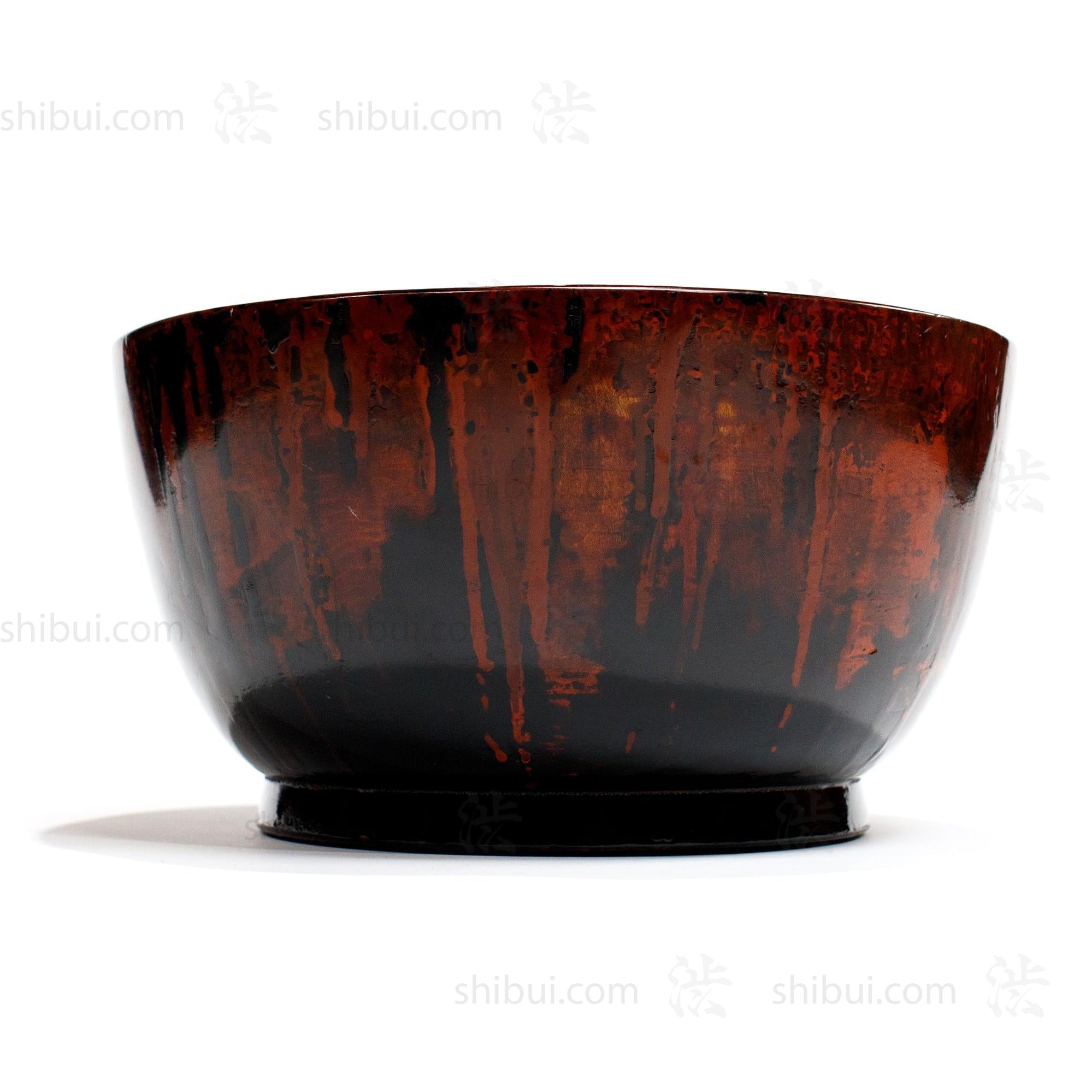 Lacquered Large Bowl