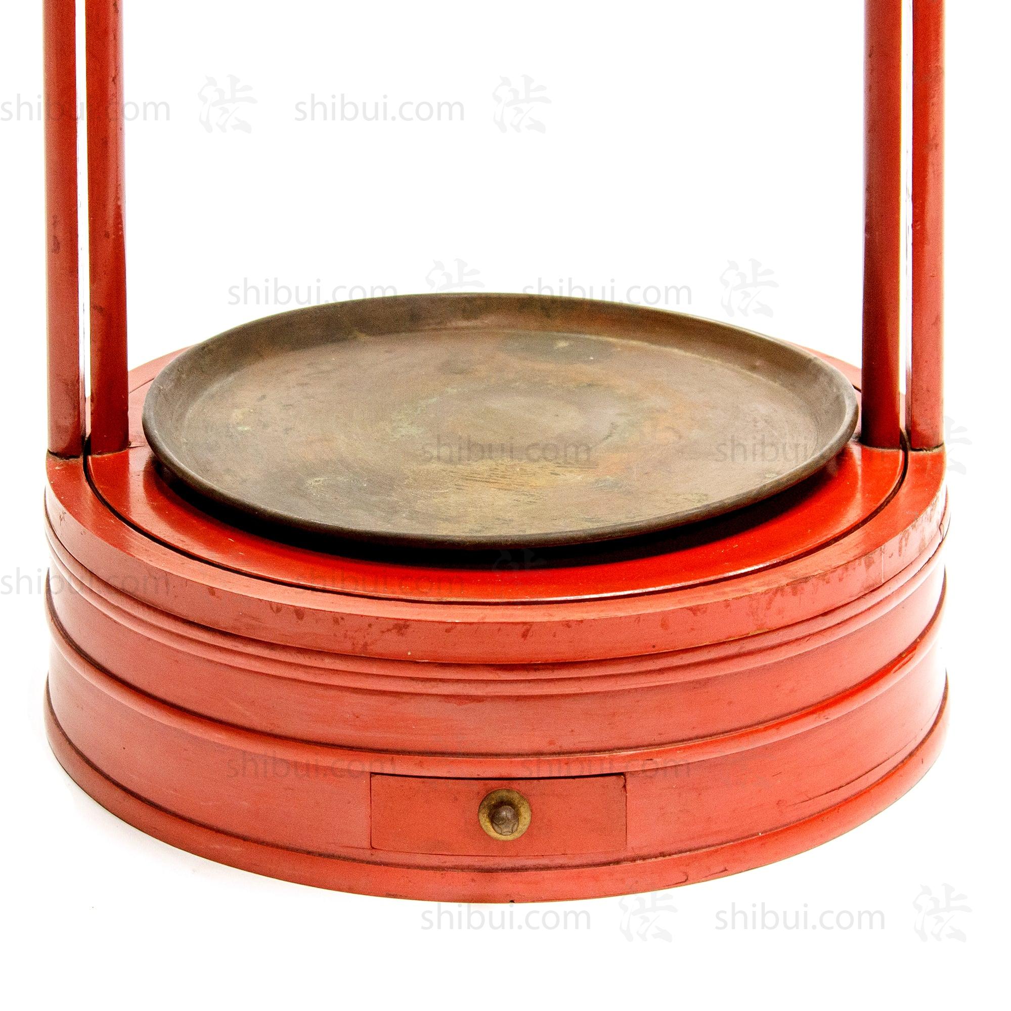 Andon Japanese Antique Floor Lamp