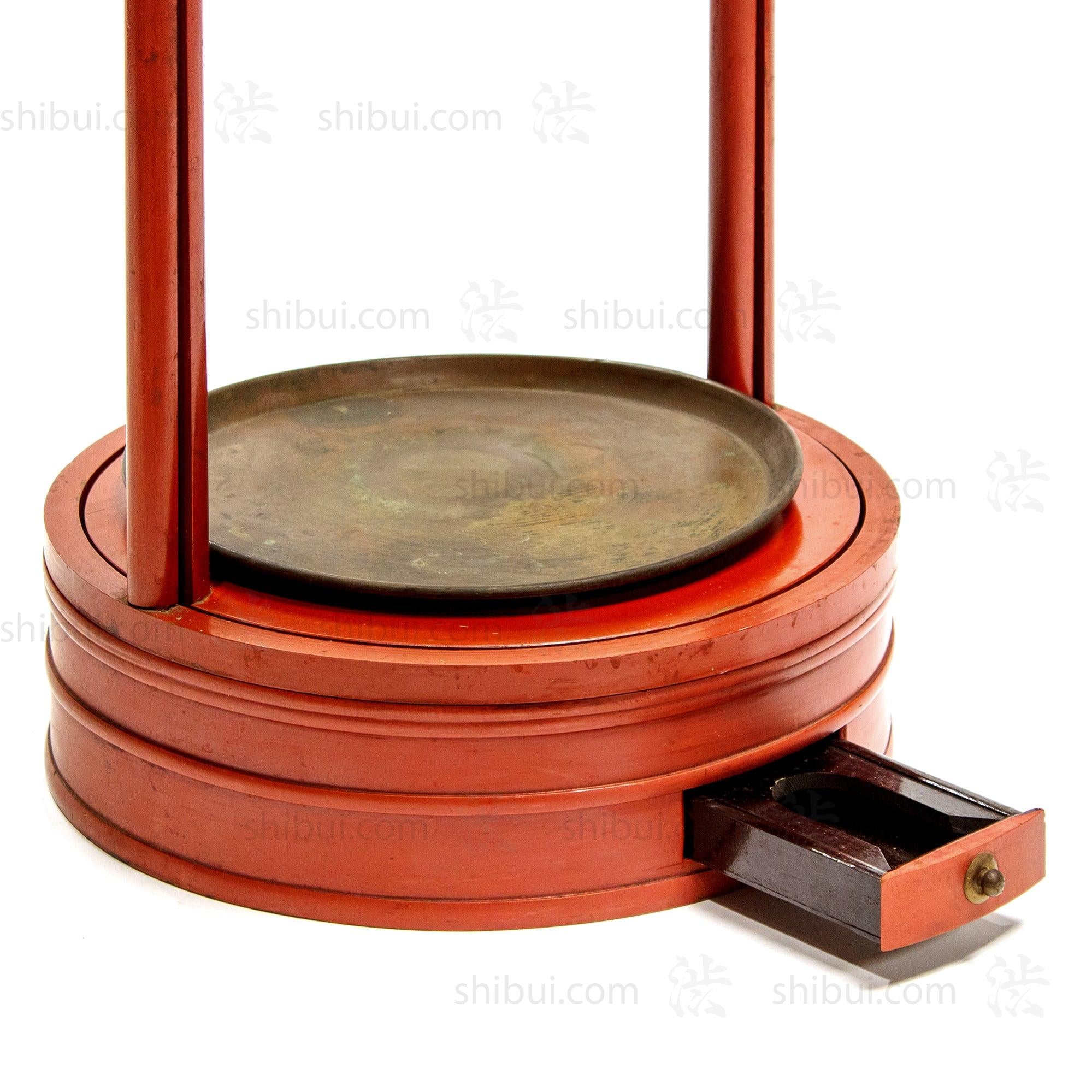 Andon Japanese Antique Floor Lamp