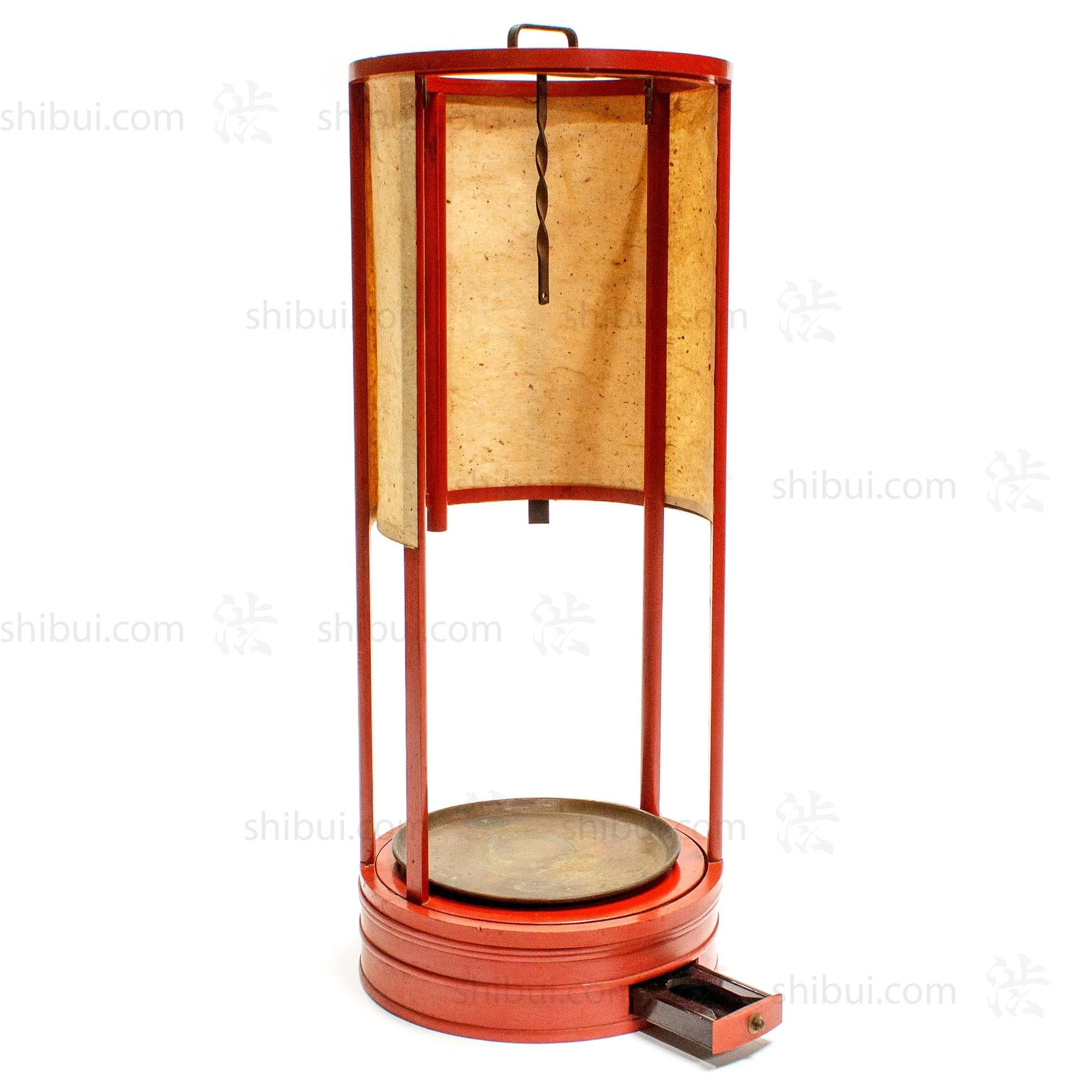 Andon Japanese Antique Floor Lamp