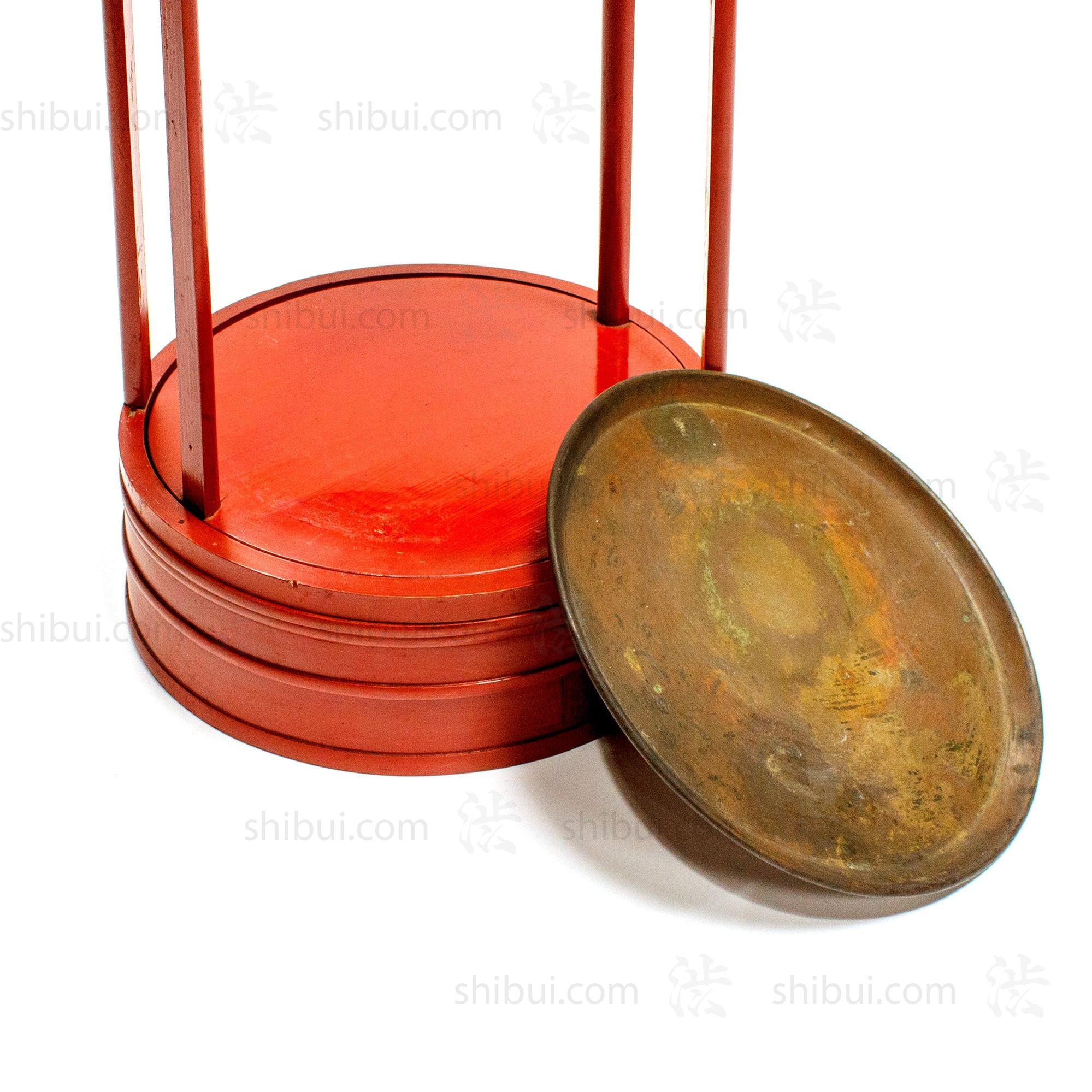 Andon Japanese Antique Floor Lamp