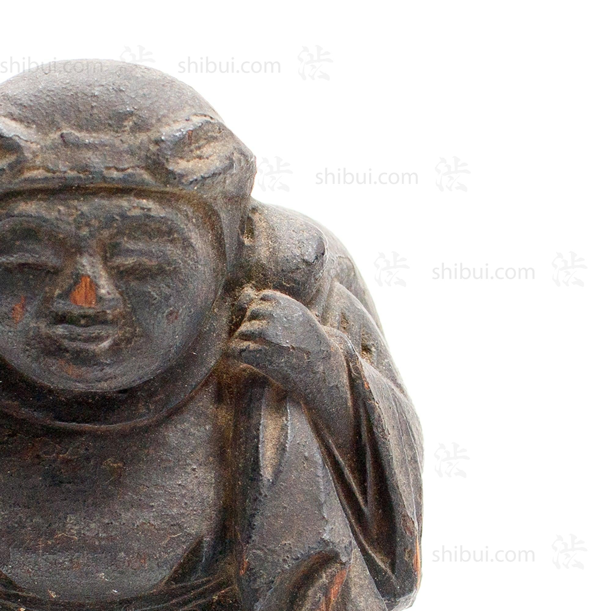 Daikoku | Hand Carved Wood | Seven Lucky Gods