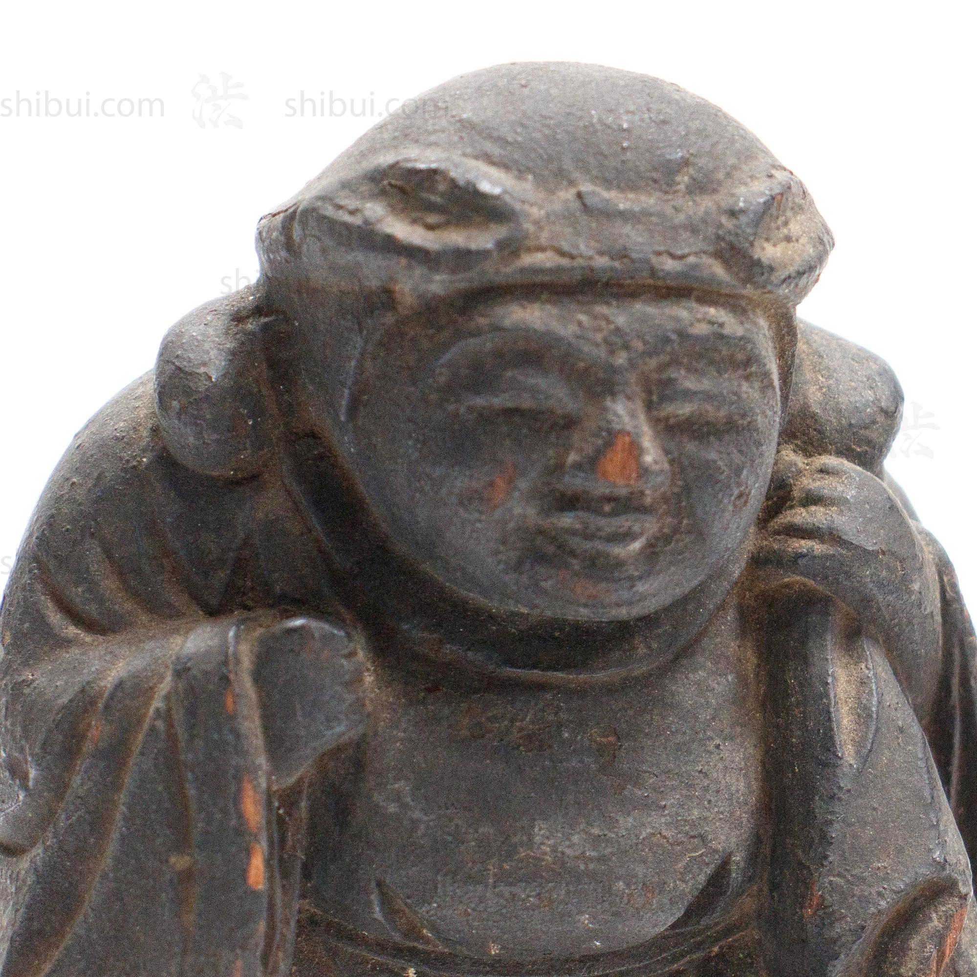 Daikoku | Hand Carved Wood | Seven Lucky Gods