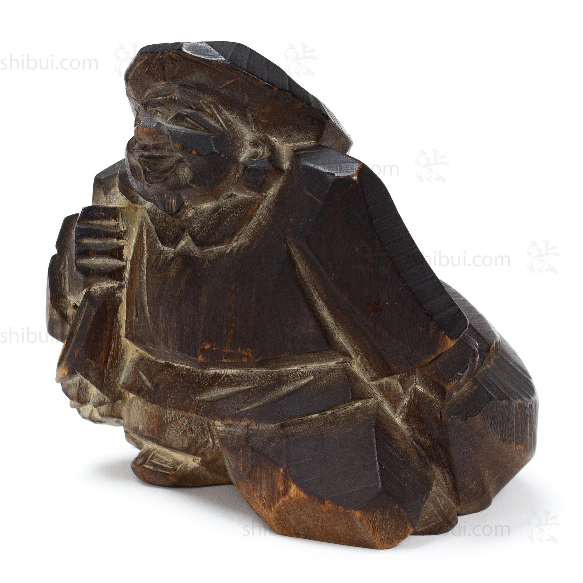 Daikoku | Hand Carved Wood | Seven Lucky Gods