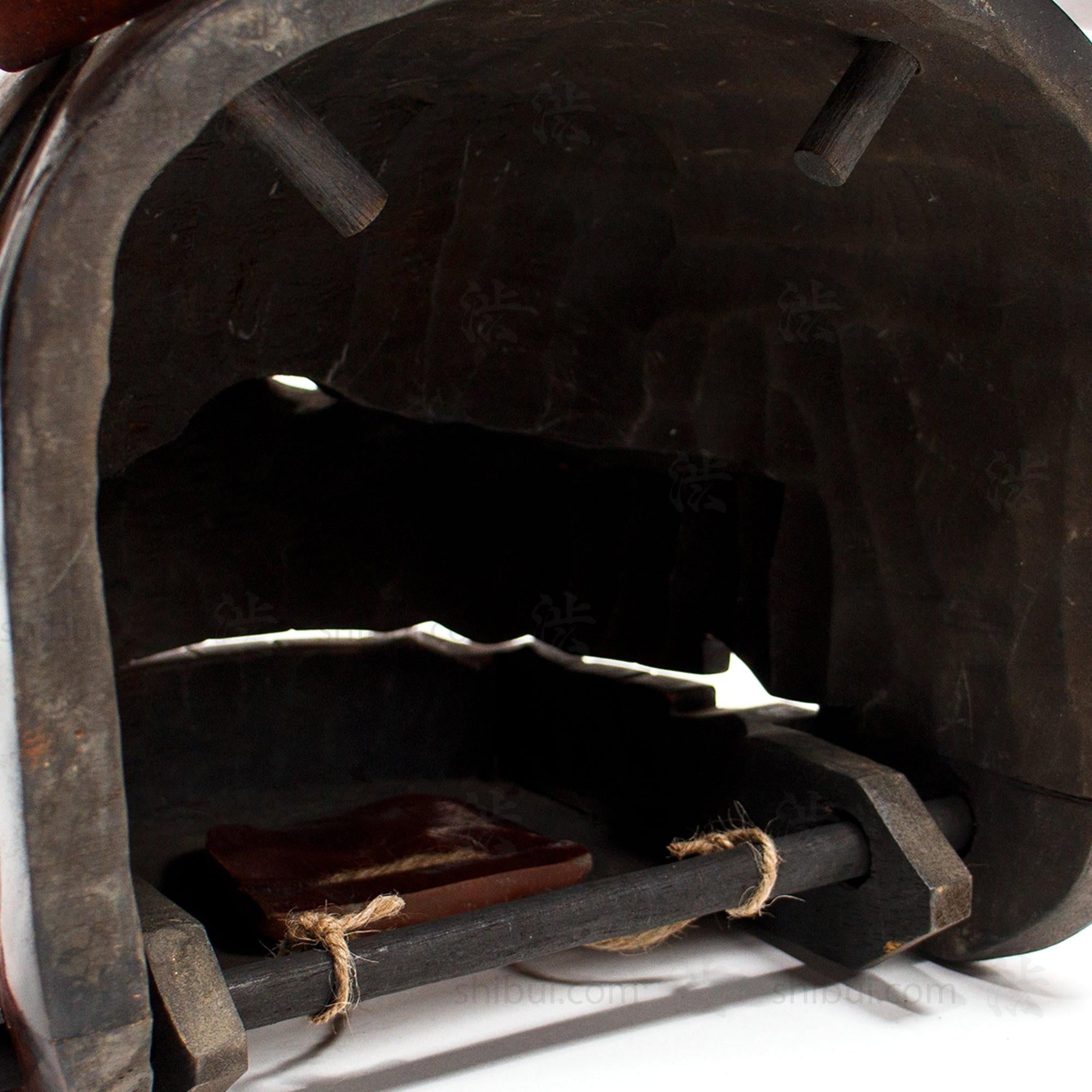 Vintage Lacquered Shishi Lion Head Dance Mask