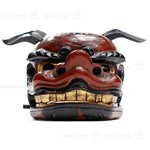 Vintage Lacquered Shishi Lion Head Dance Mask
