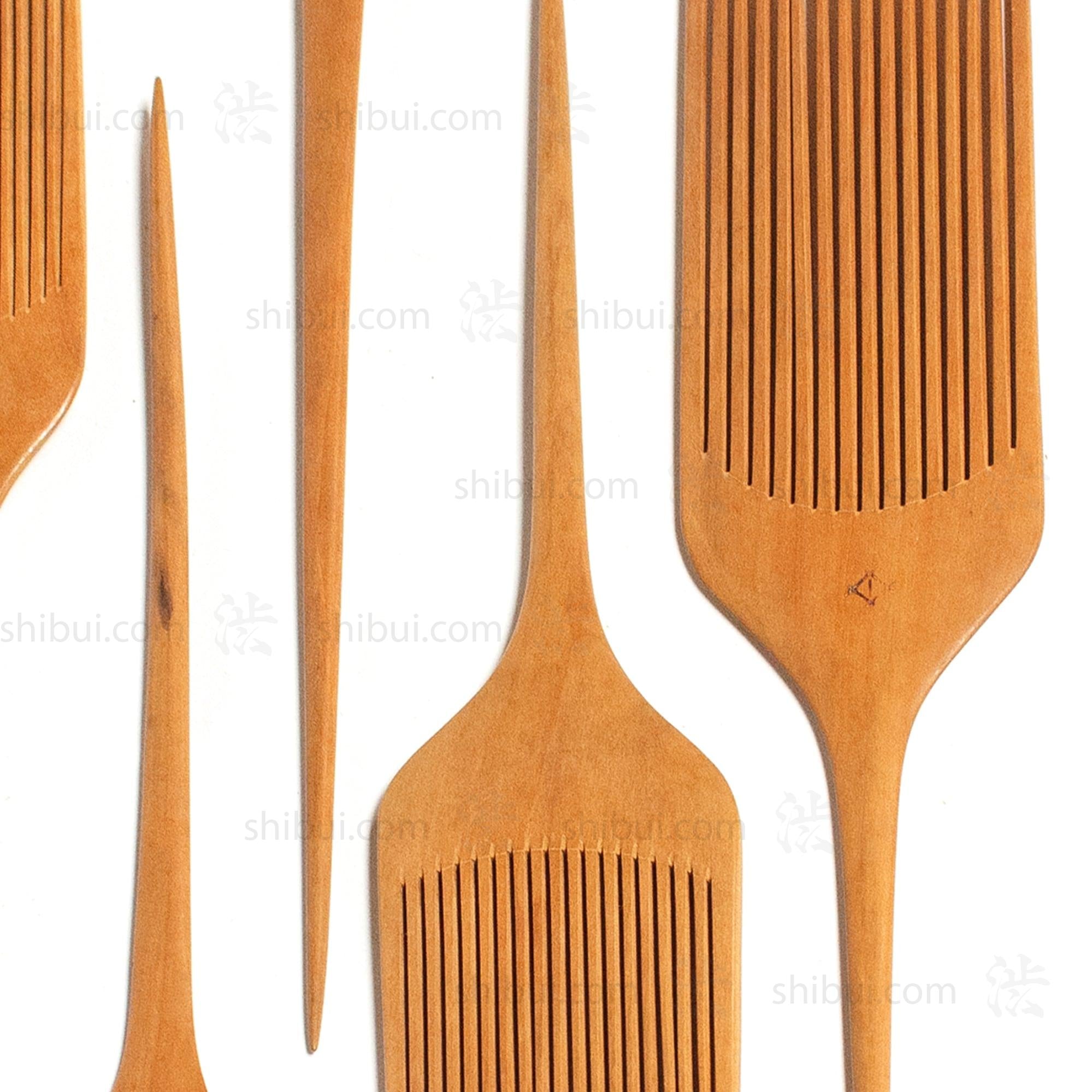 Antique Japanese Comb Set