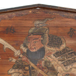 Japanese Antique Hand-painted Samurai Ema of Benkei