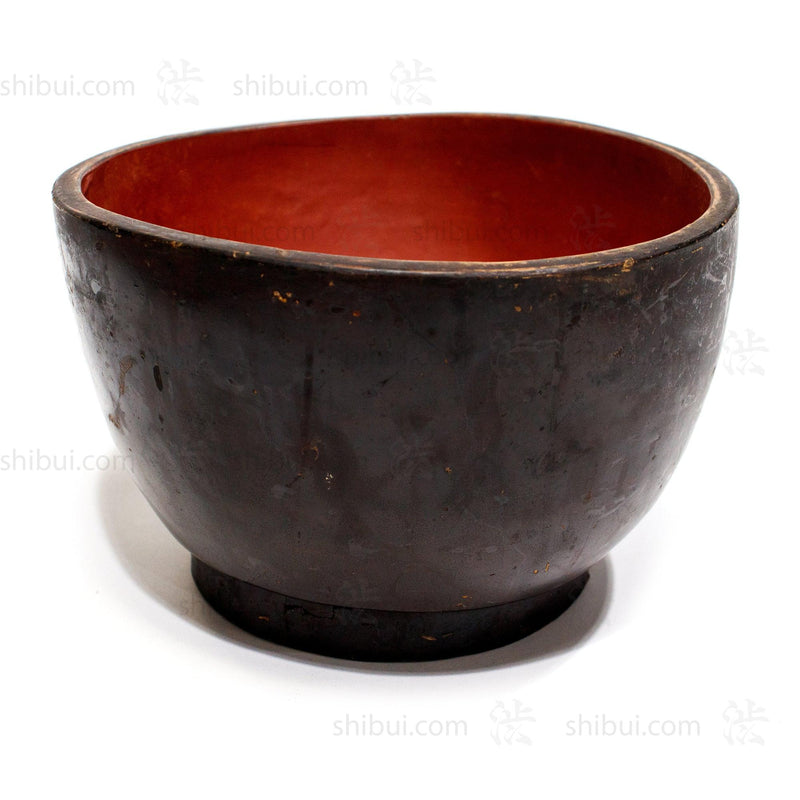 Mingei Lacquered Mixing Bowl