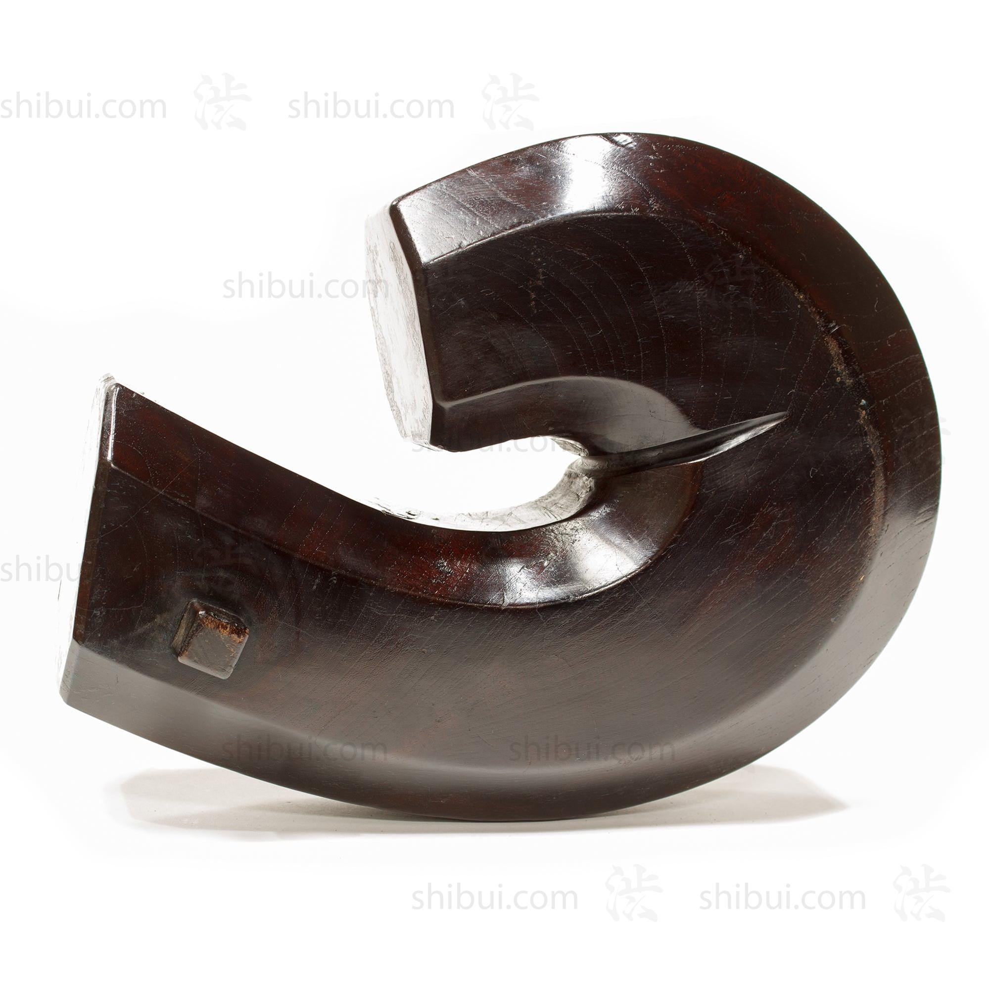 Jizai Gake Keyaki Wood Pot Hook