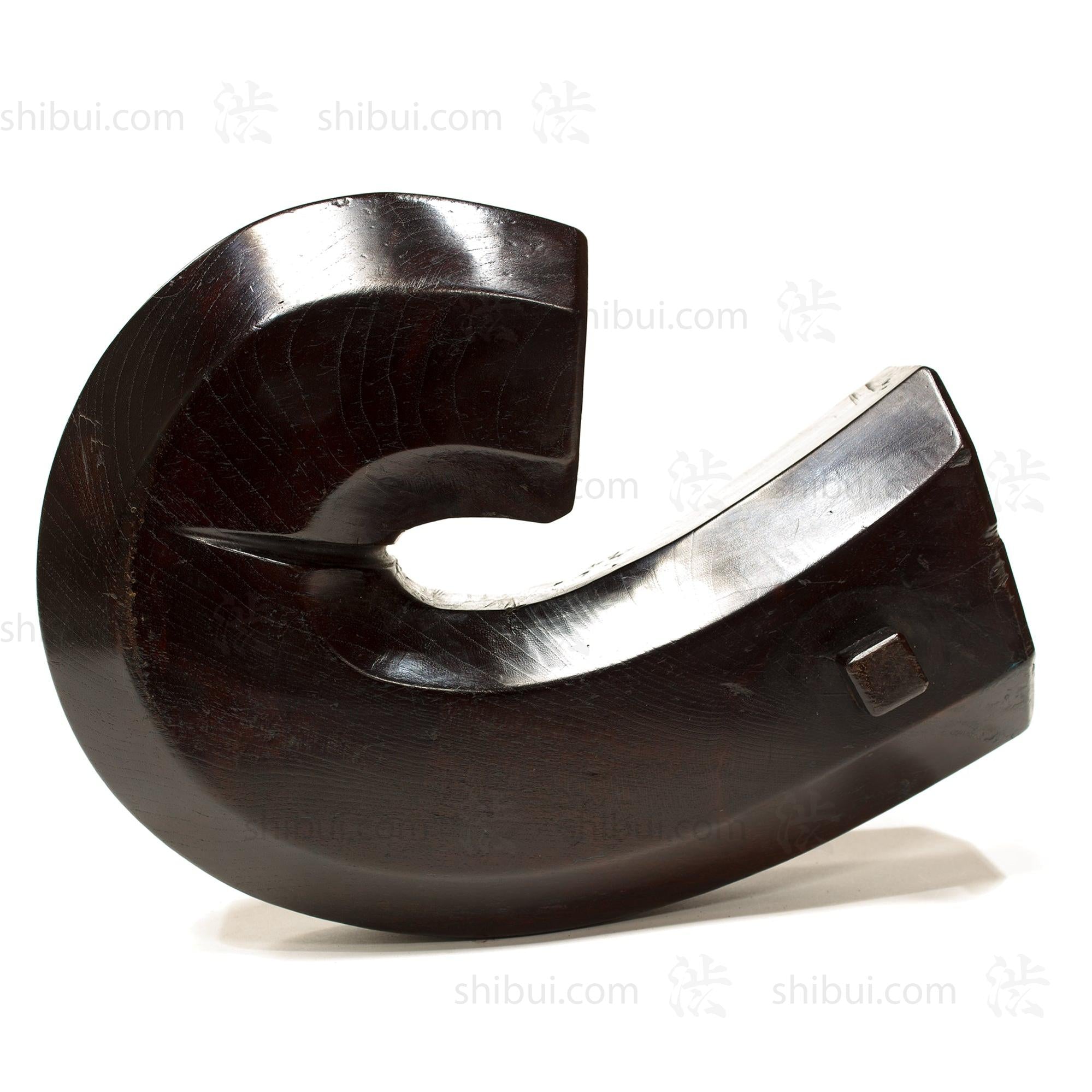 Jizai Gake Keyaki Wood Pot Hook